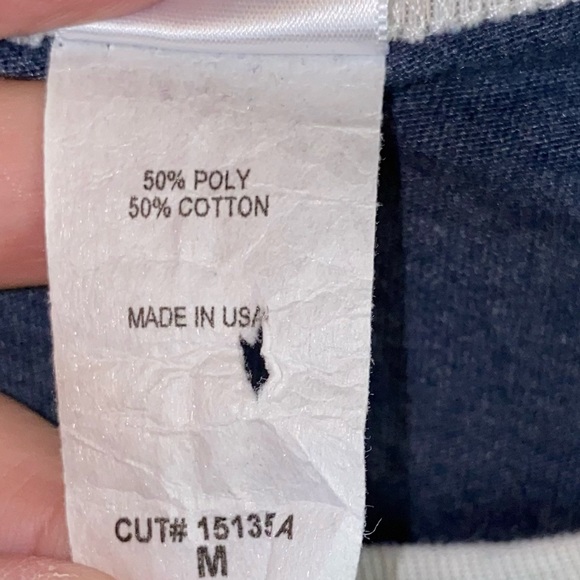 Prairie Mountain Alaska Baseball Tee with Burnout Sleeves - Picture 6 of 6